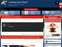 Tablet Screenshot of chabdog.com